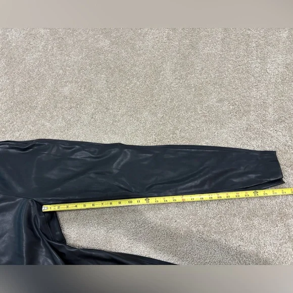 MANGO Faux Leather Pants - Picture 7 of 10